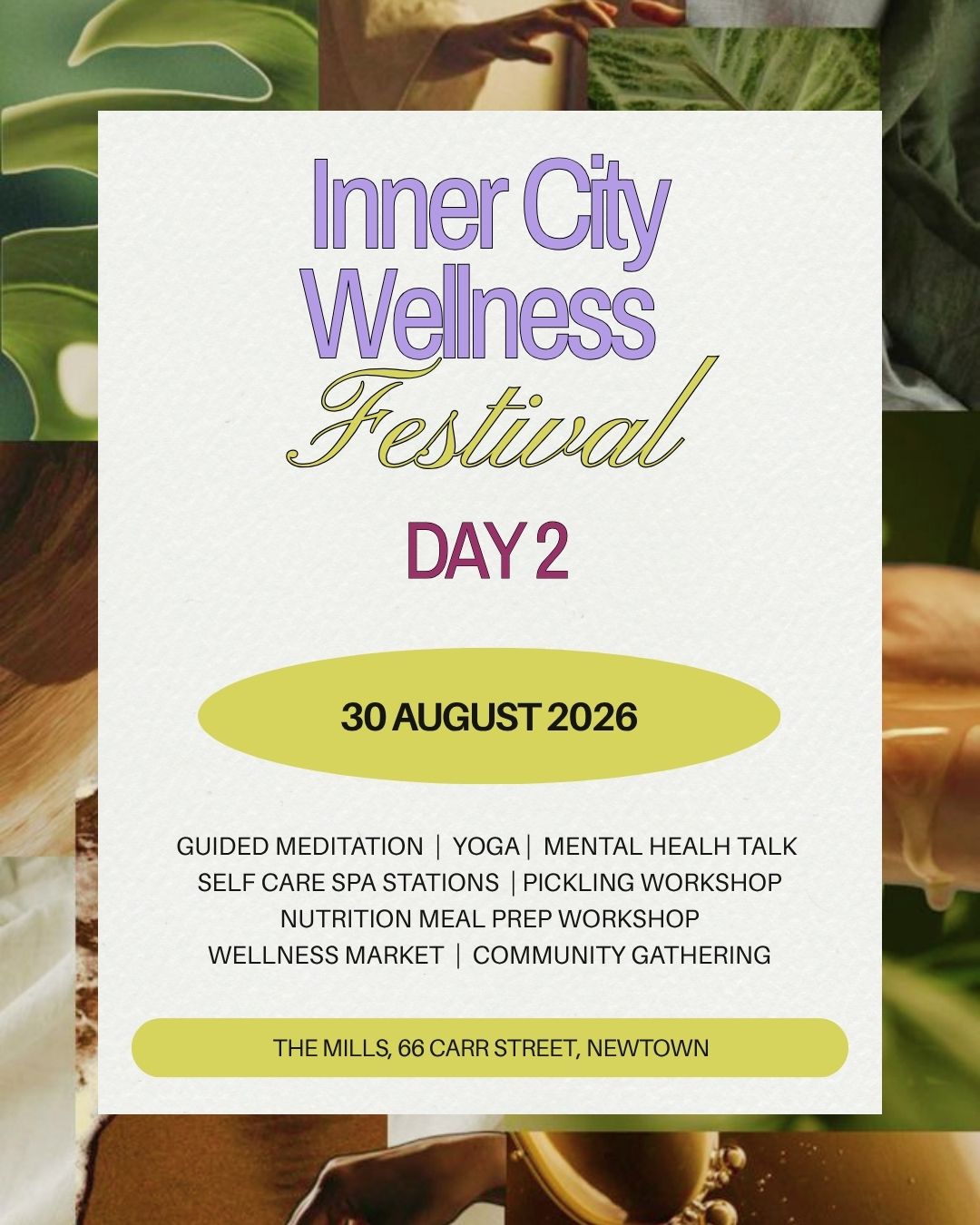 INNER CITY WELLNESS - DAY 2
